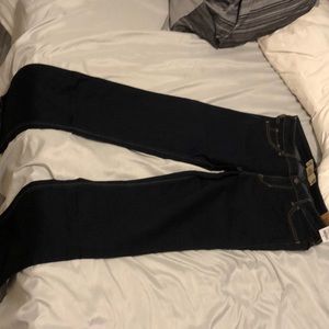 Dark washed hollister jeans